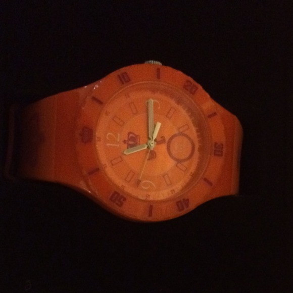 Juicy couture Taylor orange jelly strap watch - Picture 2 of 2