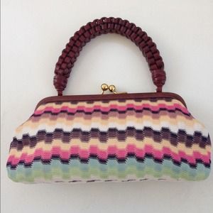 Vintage Missoni kisslock mini bag