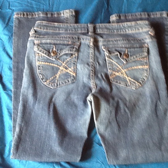 Women's blue asphalt sz11 inseam 29