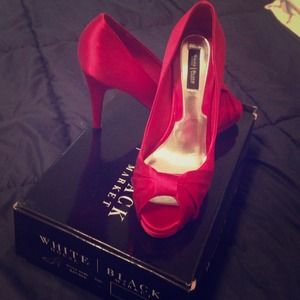 White House|Black Market red high heals