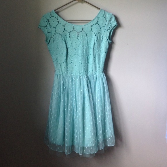Mint Blue Summer Dress