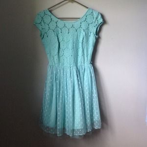 Mint Blue Summer Dress