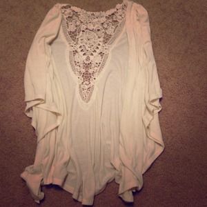 Cute cardigan & American eagle shorts!