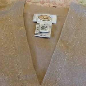 Talbots Gold Sweater