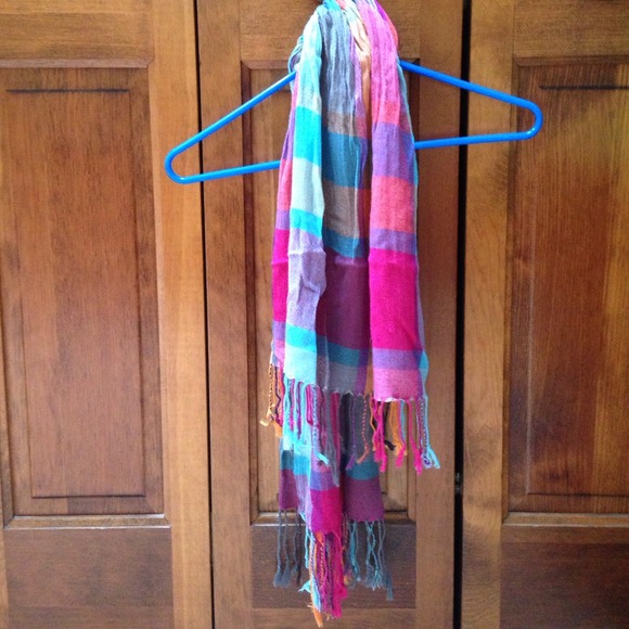 Beautiful multi colored scarf