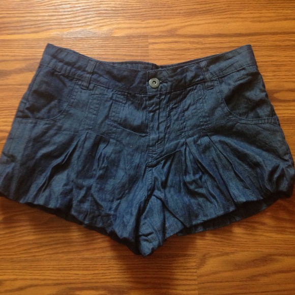Short Skirt dark Blue Denim