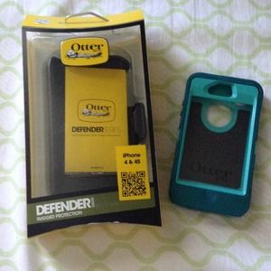 Blue Otter Box for iPhone 4/4s