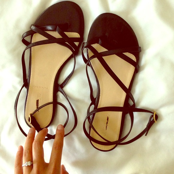 ❤️sold on eBay ❤️J.Crew pilar sandals black sz7
