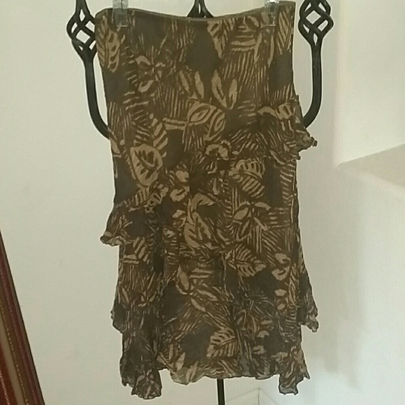 Ralph Lauren Stylish Pencil Tier Skirt