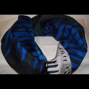 Royal & Black Darlin Scarf