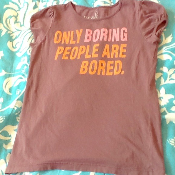 bored peek tee