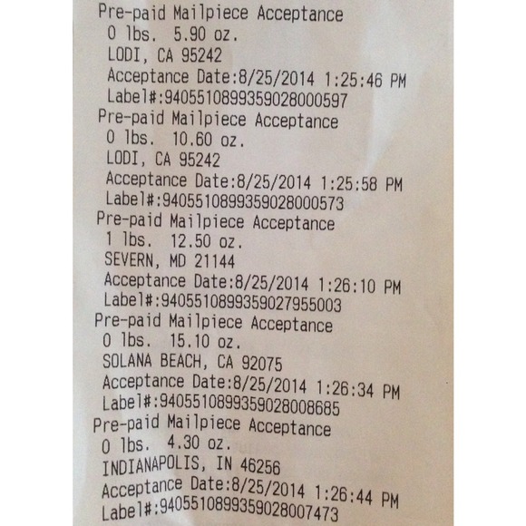 🎉🎁Proof Of Shipment🎁🎉