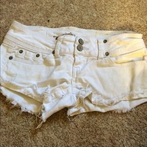 White shorts