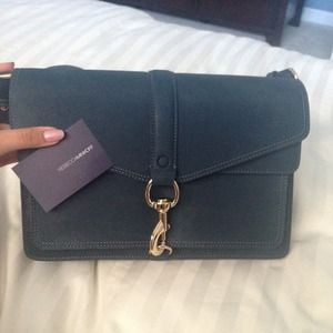 SOLD!!!! Rebecca Minkoff Hudson moto -navy