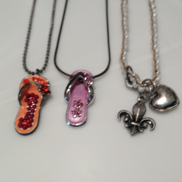 3 necklaces