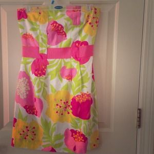 Lilly Pulitzer Strapless Dress