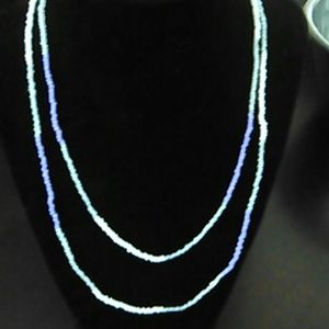 Double layer necklace