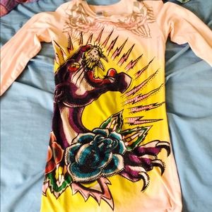 Ed hardy long sleeve shirt