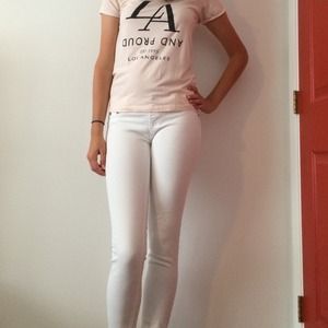 White denim