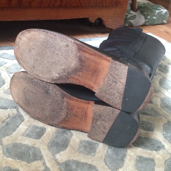 ✖️SOLD✖️ Black Frye Melissa Tall Riding Boots - Picture 3 of 4