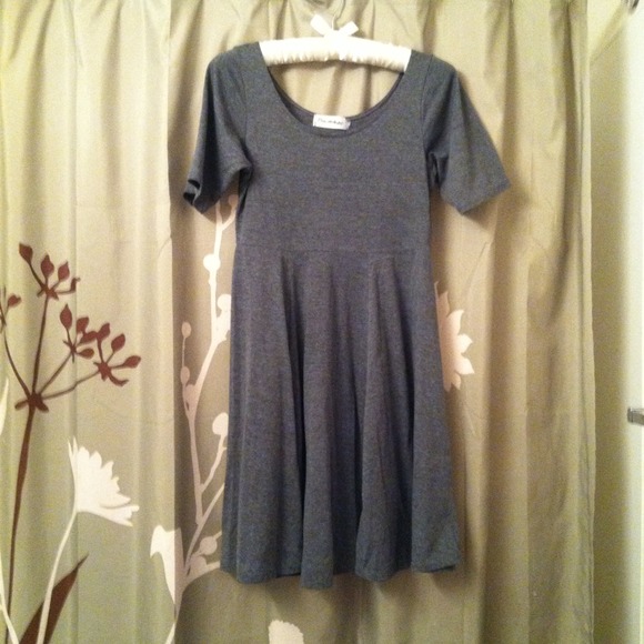 Gray Miss Selfridge dress