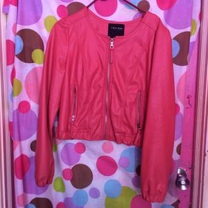 🚨Reduced🚨 Coral Leather Jacket