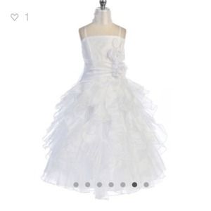 Ruffled Organza Children's Dress