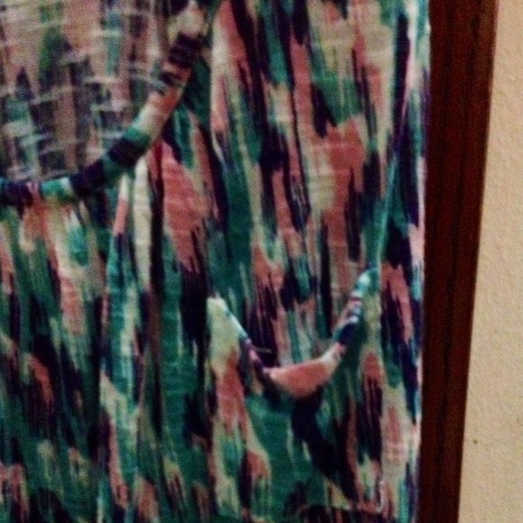 H.I.P. Multicolored Racerback Tank Top - Picture 3 of 4