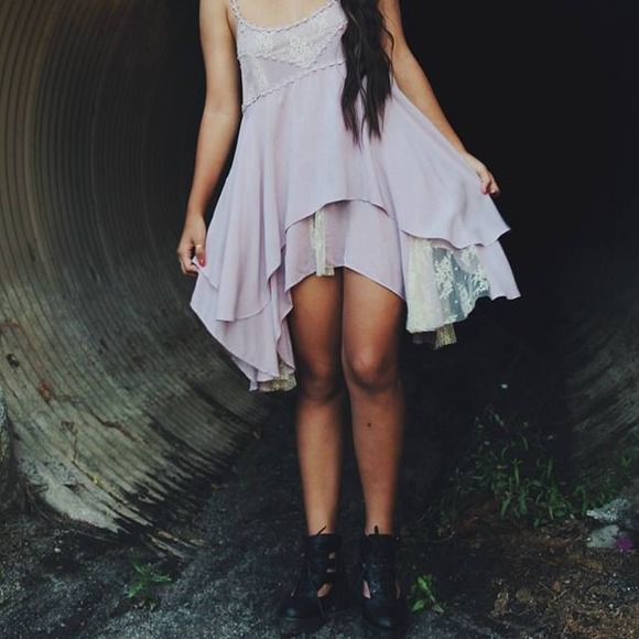 FREE PEOPLE LILAC TUNIC/DRESS ( OFFER) - Picture 3 of 4