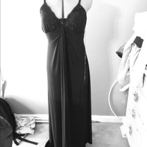 Long soft sexy night gown