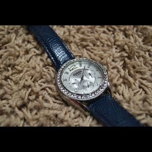 Fossil Riley Watch with 3 extra bands!!