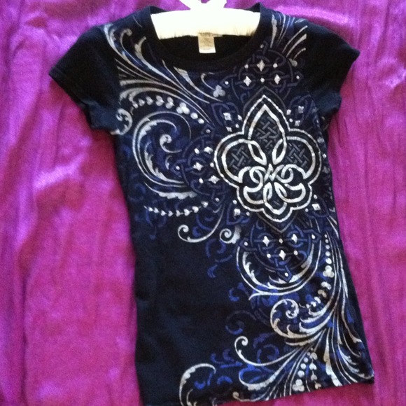 Glittery t shirt