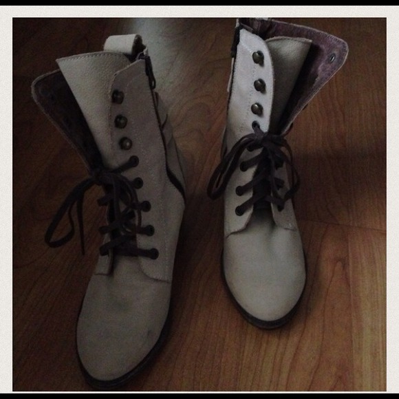 ANTHROPOLOGIE SUEDE BOOTS