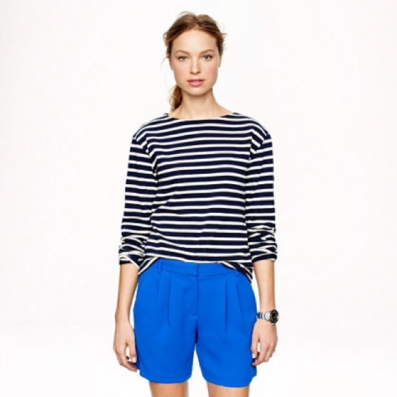 J.Crew PLEATED CREPE SHORT - Picture 2 of 4
