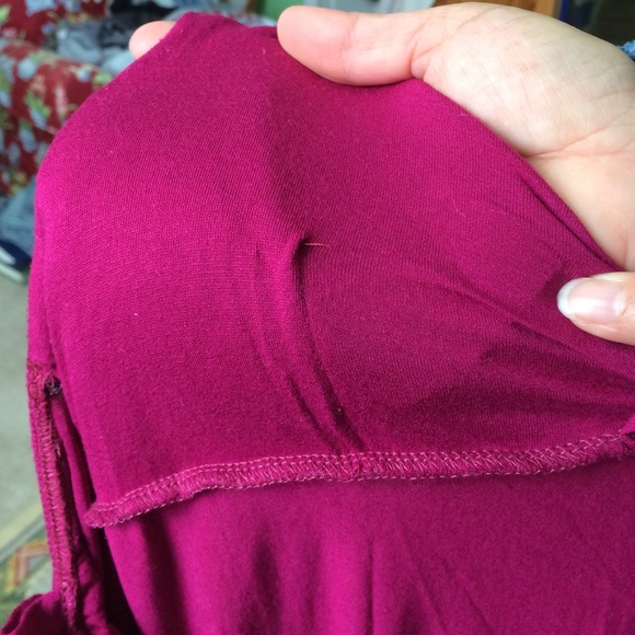 Pink long fancy tank top - Picture 4 of 4