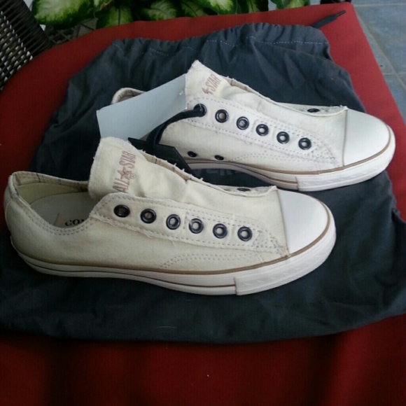 Converse limited edition slip ons