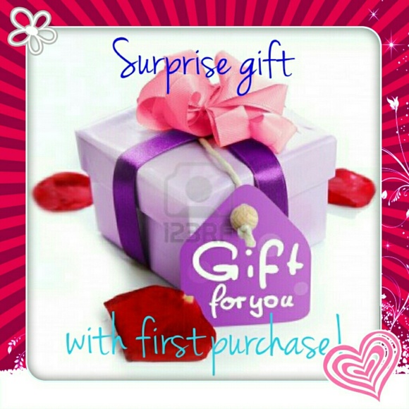 Surprise gift with first purchase!!!
