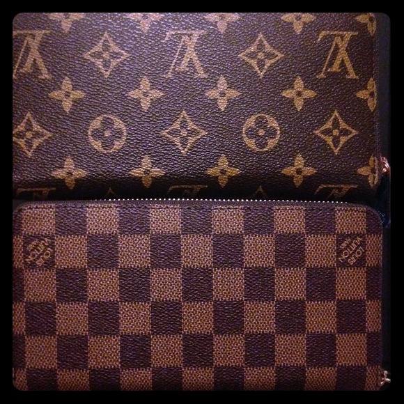 Louis Vuitton monogram print wallet