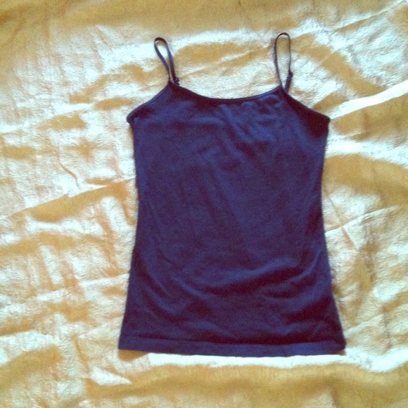Black tank top