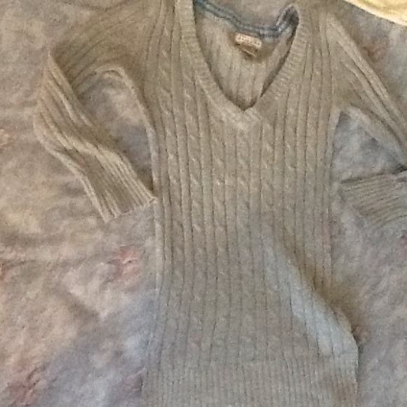 Gray Sweater Shirt