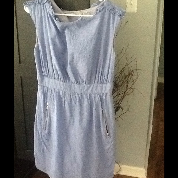 Andrew Marc light blue dress