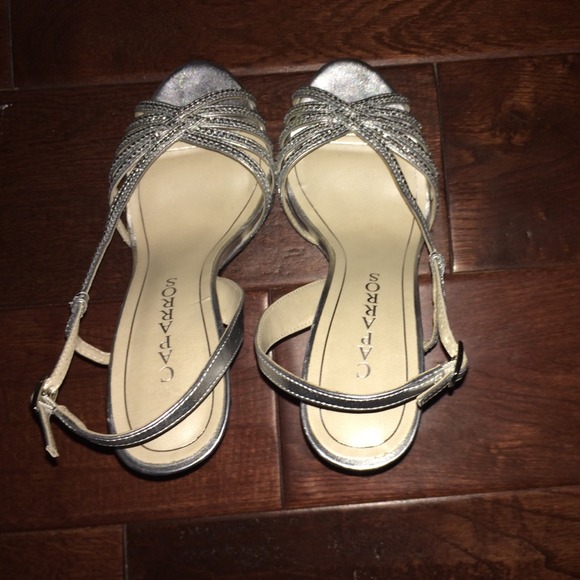 Silver heels