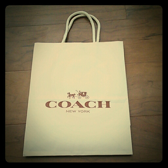 Coach shopping bag