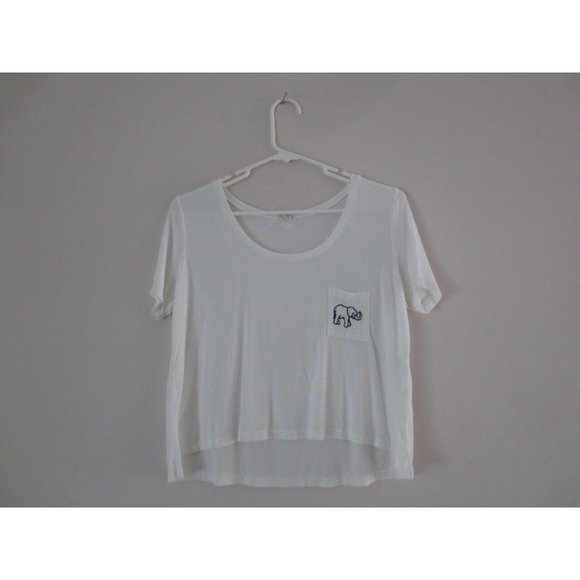 Brandy Melville Tops - NWT Jennah Elephant Embroidery Top