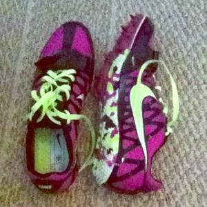 Nike sprinting spikes