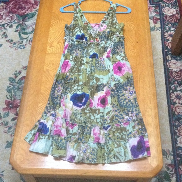Earthy Floral Sundress🌺🌎