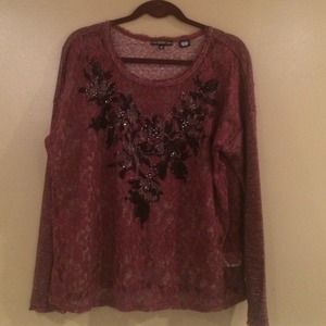 SOLD Miss Me long sleeve shirt