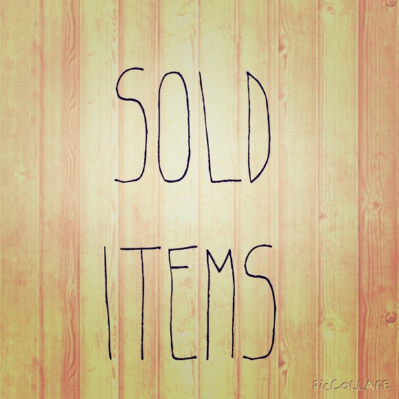 All items below are sold