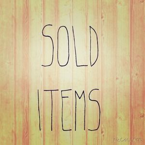 All items below are sold