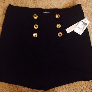 High wasted shorts